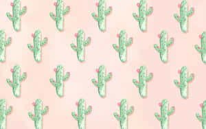 Brighten Up Your Home With A Cute Cactus! Wallpaper