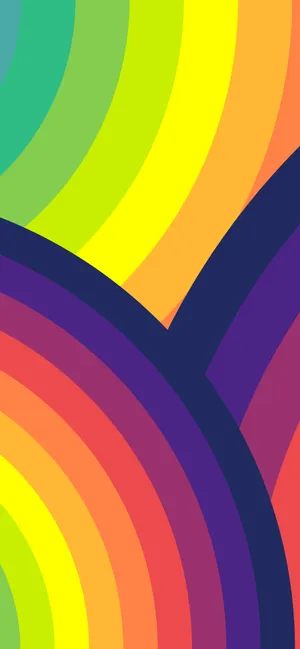 Brighten Up Your Home With This Vibrant And Delightful Colorful Pattern! Wallpaper