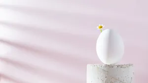 Brighten Up Your Workspace With Aesthetic Computer Light Pink Wallpaper