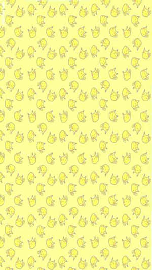 Brighten Your Day With Kawaii Yellow Wallpaper