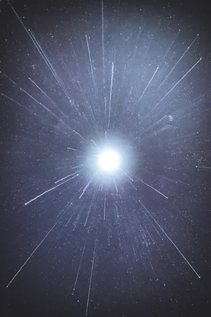 Brightening The Night With Dazzling Light Wallpaper