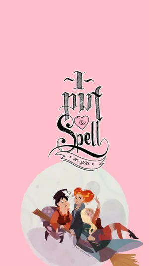 Bring The Magic Of Hocus Pocus Everywhere With This Iphone Wallpaper