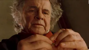 British Actor Ian Holm In The Fellowship Of The Ring Wallpaper