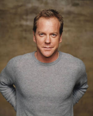 British Canadian Celebrity Kiefer Sutherland Photoshoot Wallpaper