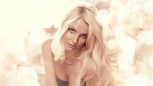 Britney Spears Light Pink Rose Wallpaper