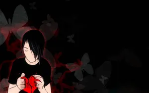 Broken Heart In So Sad Theme Wallpaper
