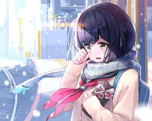 Broken Hearted Girl Sad Aesthetic Anime Wallpaper