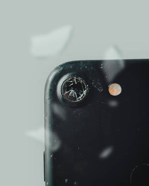 Broken Phone Camera Lens Wallpaper