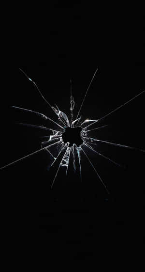 Broken Screen Of An Original Iphone 5s Wallpaper