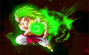 Broly Death Attack Wallpaper