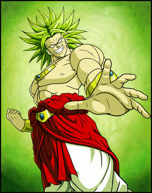 Broly Evil Smile Wallpaper