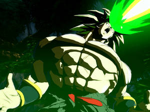 Broly Muscular Body Wallpaper
