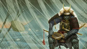 Brooding Samurai Shogun 2 Wallpaper
