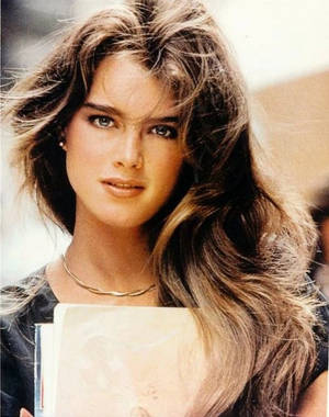 Brooke Shields Vintage Portrait Wallpaper