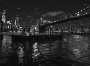 Brooklyn Bridge At Night Wallpaper