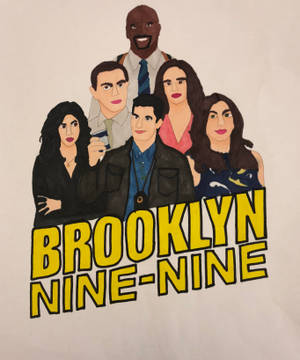 Brooklyn Nine Nine Marker Fan Artwork Wallpaper