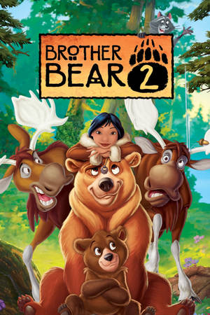 Brother Bear 2 Characters Goofy Photo Wallpaper