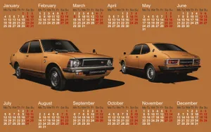 Brown Corolla Car 2021 Desktop Wallpaper