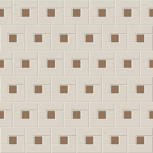Brown Floor Tiles With L Shape Blocks Wallpaper