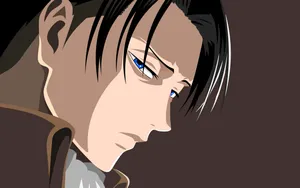 Brown Levi Aesthetic Wallpaper