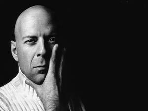 Bruce Willis Headshot Wallpaper