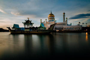 Brunei At Dusk Wallpaper