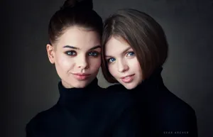 Brunette Sister Studio Wallpaper