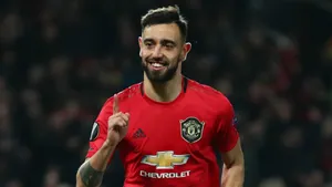 Bruno Fernandes Manchester United Number One Wallpaper