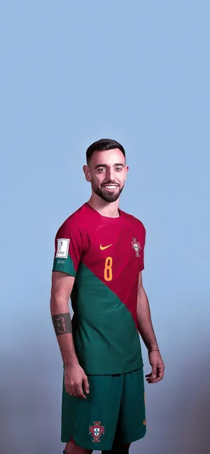 Bruno Fernandes Studio Portrait Wallpaper