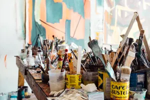 Brushes And Paint For Art Wallpaper