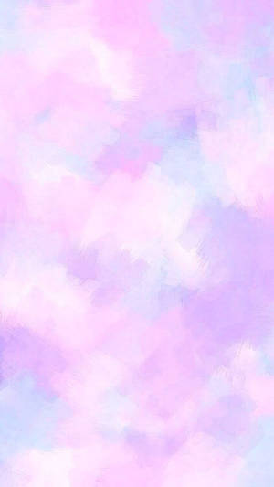 Brushstrokes Pastel Purple Background Wallpaper
