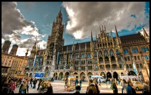 Brussels Tourist Destination Wallpaper