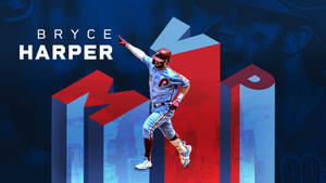Bryce Harper Blue Mvp Wallpaper