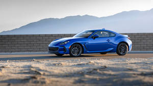 Brz Driving By A Wall Wallpaper