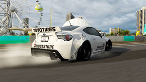 Brz With Toyo Tires Spoiler Wallpaper