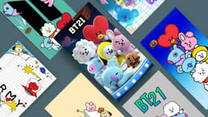 Bt21 4k Cards Wallpaper