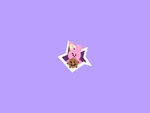 Bt21 4k Cooky And Shooky Wallpaper