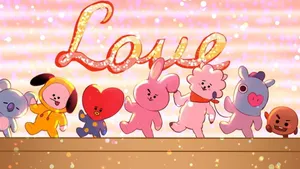 Bt21 Boy With Luv Wallpaper