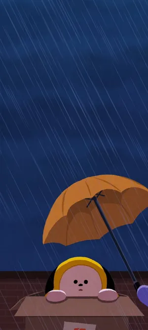 Bt21 Chimmy In A Box Wallpaper