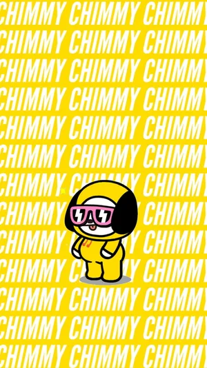 Bt21 Chimmy Sunglasses Wallpaper