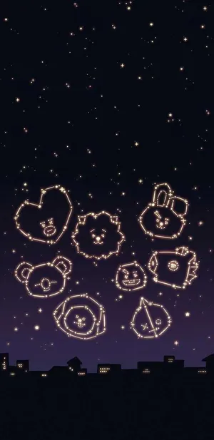 Bt21 Constellations Wallpaper