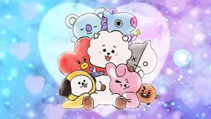 Bt21 Soft Fan Art Wallpaper