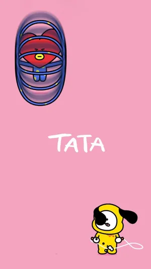 Bts Tata Bt21 Cute Red Heart: Hình minh họa có sẵn 2186367127 | Shutterstock
