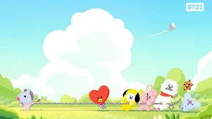 Bt21 Tug Of War Wallpaper