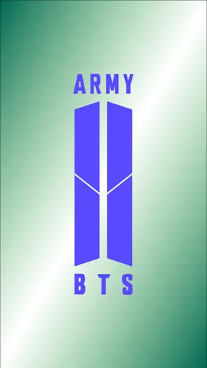 Bts And Army Logo Shield Wallpaper