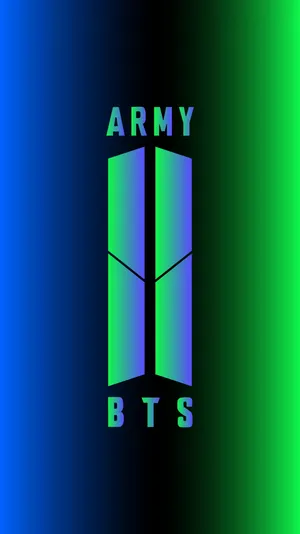 Bts Army Two Toned Poster Wallpaper