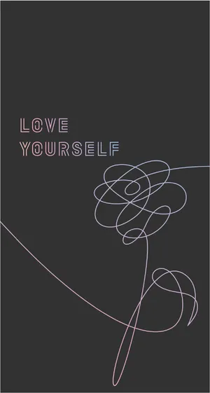 Bts Black Love Yourself Wallpaper