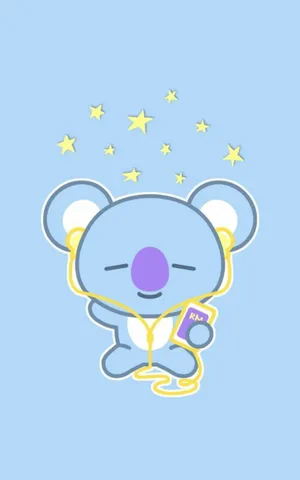 Bts Bt21 Koya Screen Art Wallpaper
