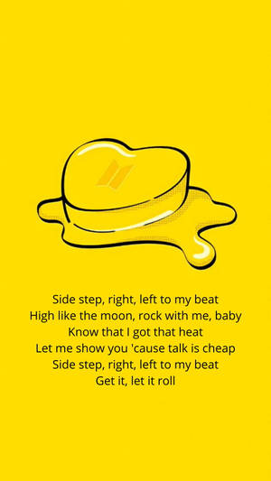 Bts Butter Song Lyrics Wallpaper