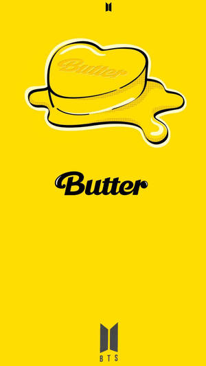 Bts Butter With Logo Wallpaper